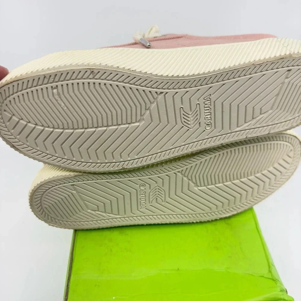 Cariuma Unisex Oca Low Canvas Sneaker Casual Shoes Lace-Up Rose Pink Size 5/6.5 - Picture 7 of 7